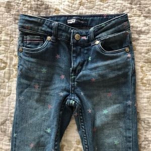 ✨SALE✨Levi’s star print jeans girls 4T